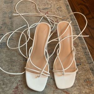 White Strappy Sandal